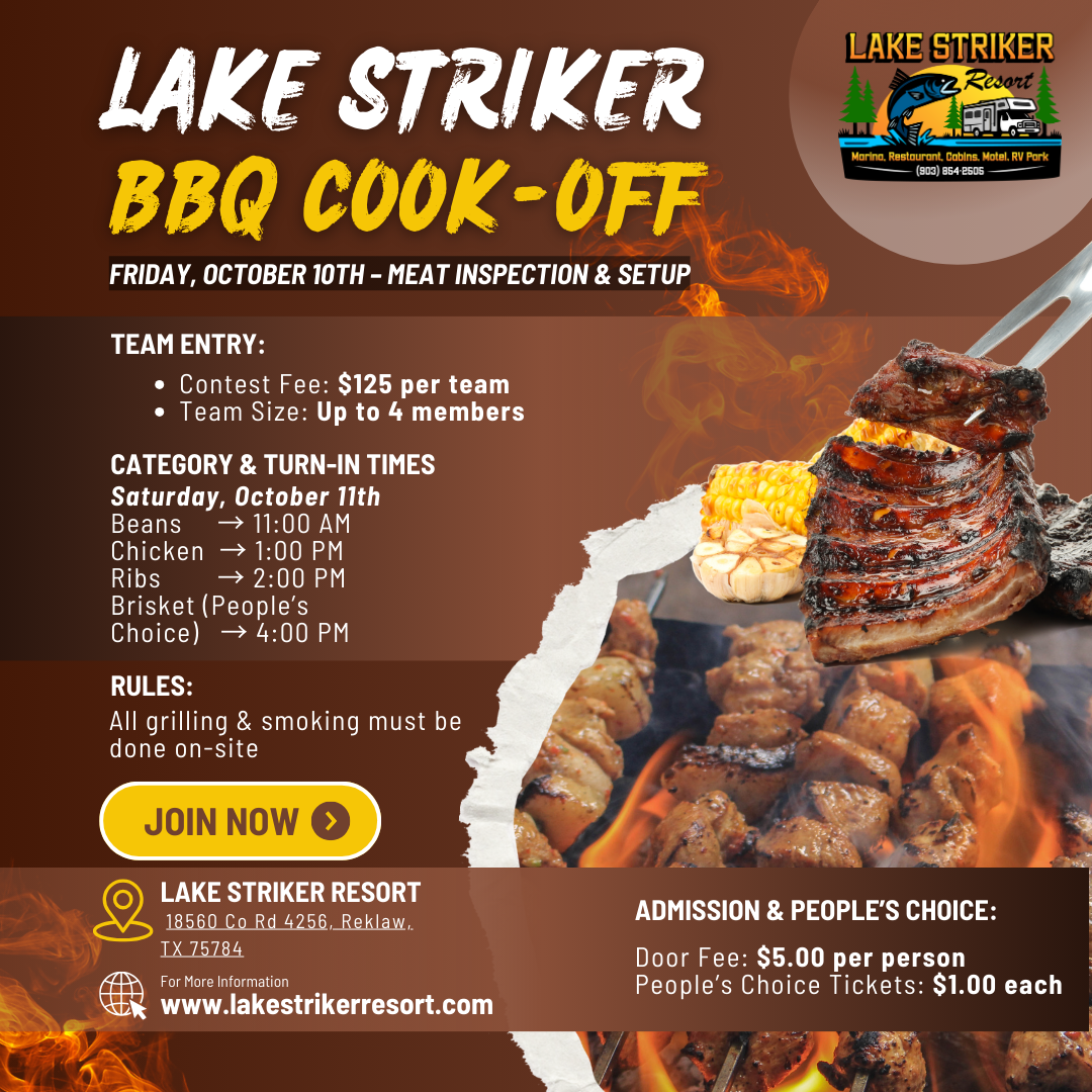 Lake Striker BBQ Cook-Off 2025