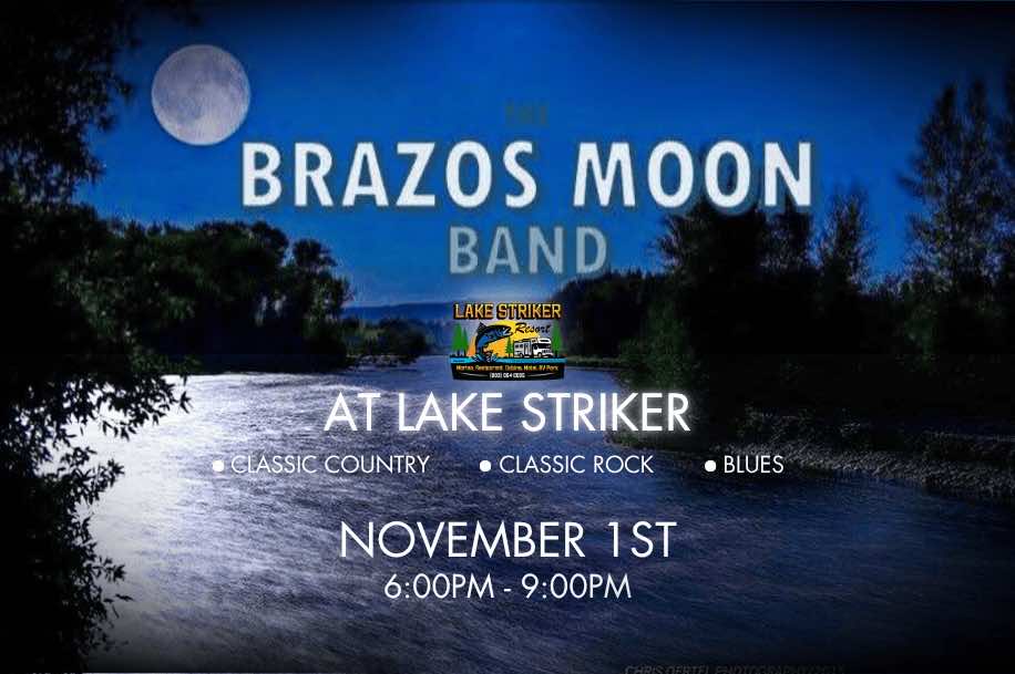 Brazos Moon at Lake Striker